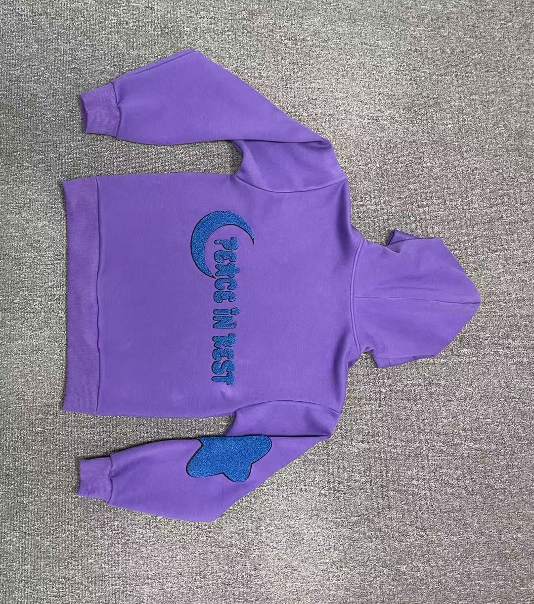 Pink PeaceInRest Star zip-up.